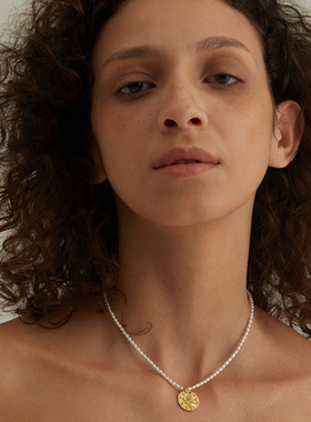 ZIVGREY天然淡水小米珠珍珠项链