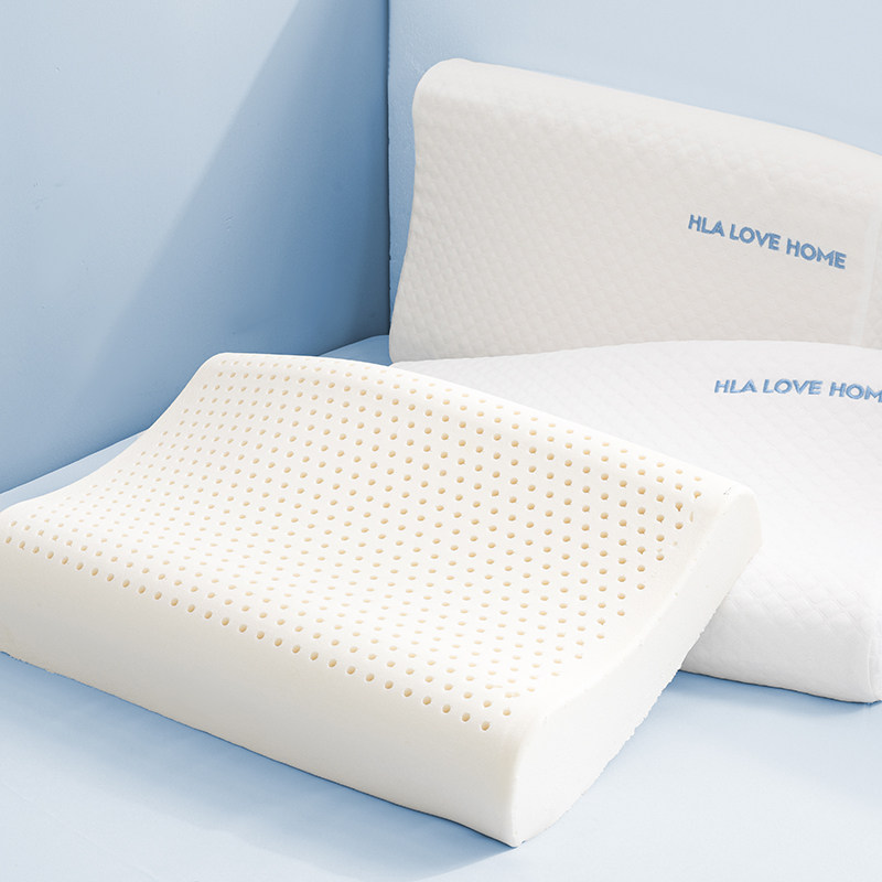 海澜之家泰国乳胶枕头一对儿童枕芯 海澜之家家居乳胶枕