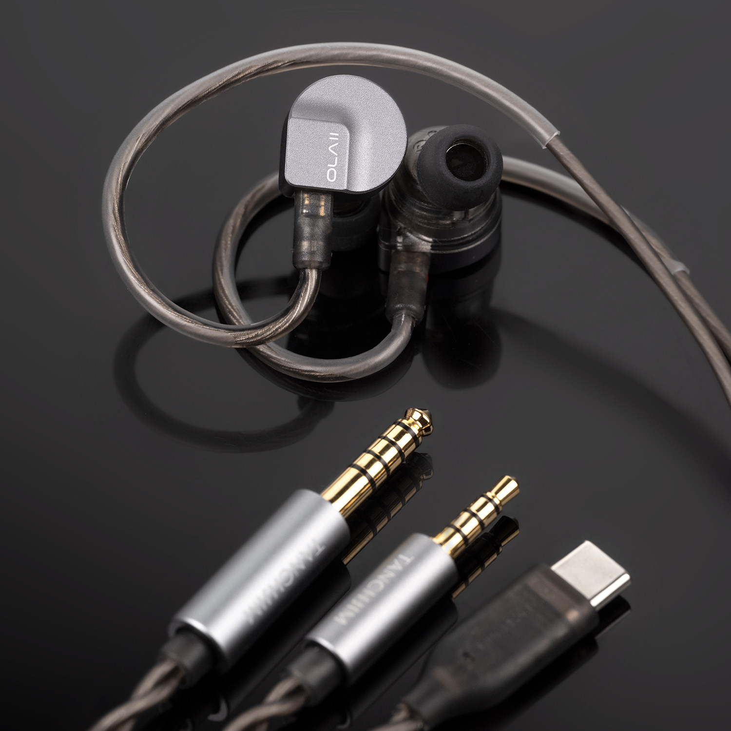 TANCHJIM Angel Jimmy OLA2 ring iron 4.4mm professional HIFI in-ear wired headphones DSP tuning
