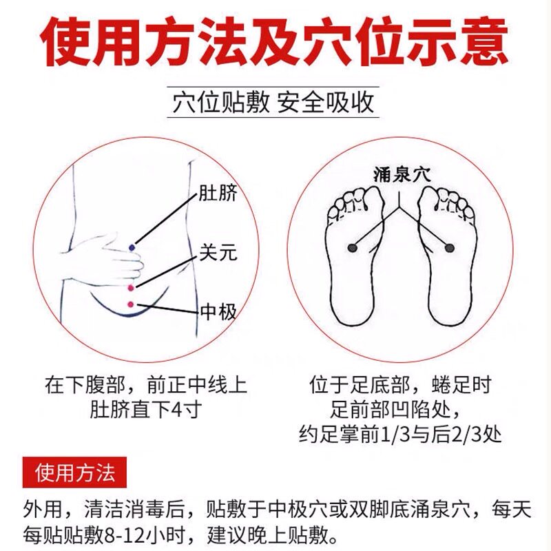 尿道炎女尿路感染男尿道炎膏药贴 许善堂保健理疗