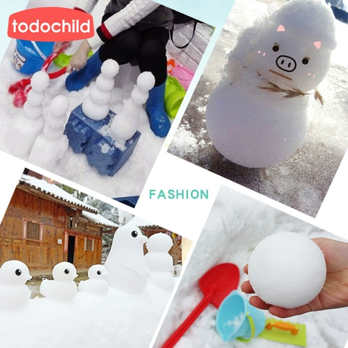 Утолщение детских игр инструментов, снежный шлик, снежный коток, набор артефактов снежного кома, снеговика снеговика