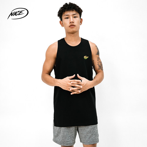 NICEID FOCUS凉感背心速干篮球训练服透气健身运动宽松无袖上衣 - 图1