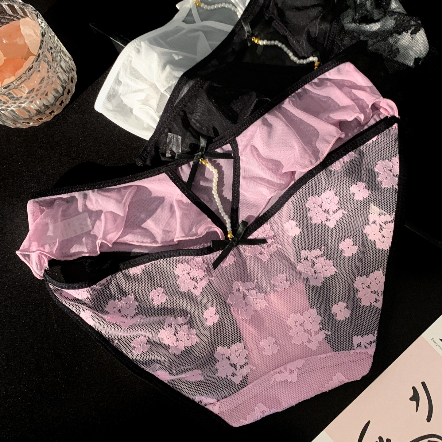 大码胖mm性感纯欲风镂空蕾丝内裤女2026新款女士无痕不夹臀200斤,淘宝优惠券,粉丝福利购,淘宝优惠卷