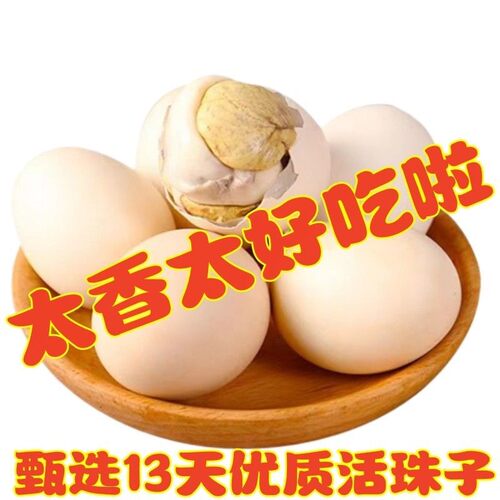40枚香辣味活珠子13天五香鸡胚蛋钢化蛋开袋即食真空包装非毛鸡蛋 - 图0