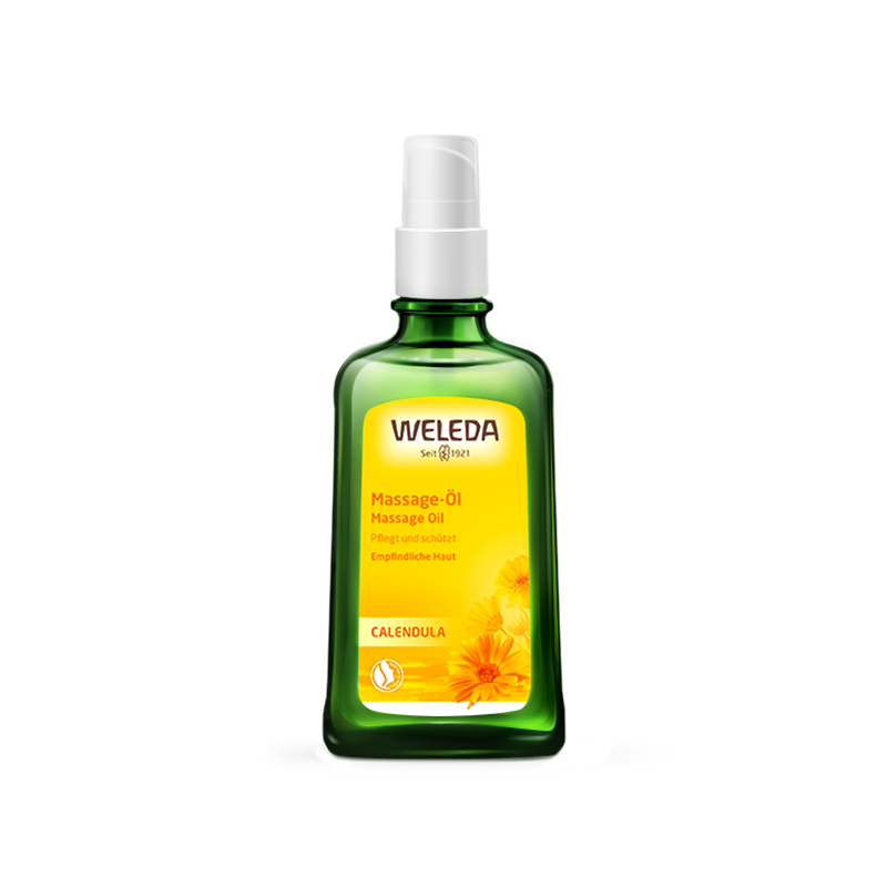 WELEDA维蕾德金盏花身体油安神放松精油舒缓敏感肌滋润保湿护肤油