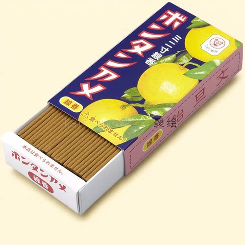 日本龟山合作限定款 短寸白桃味水果味 线香日式进口熏香家用香薰 - 图3