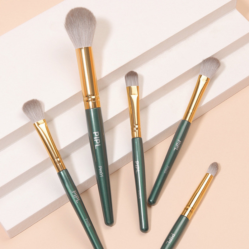 套装5支便携眼部刷彩妆工具化妆刷 姿故寿司帘