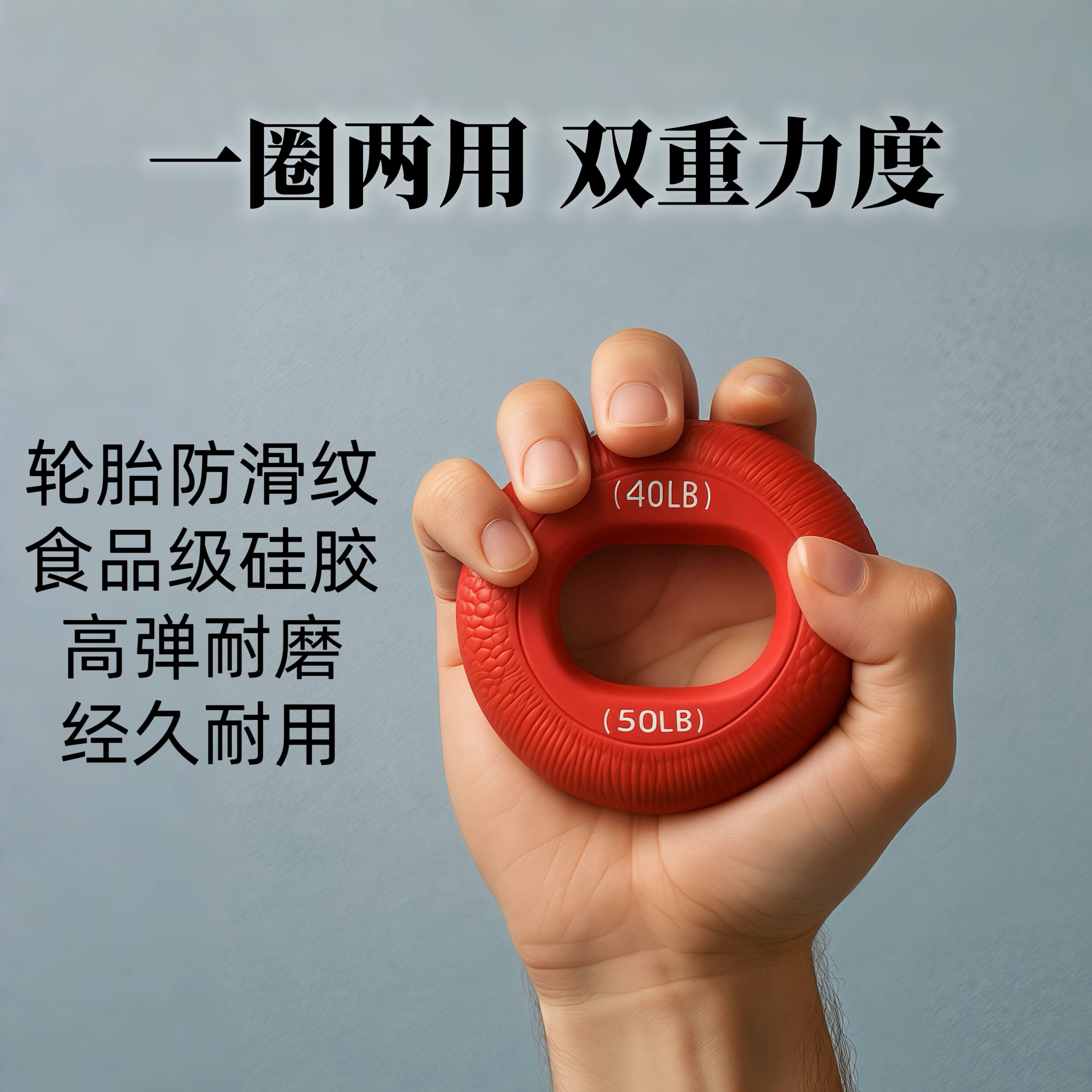 DEFIT silicone gripper with double strength and high elasticity in both directions