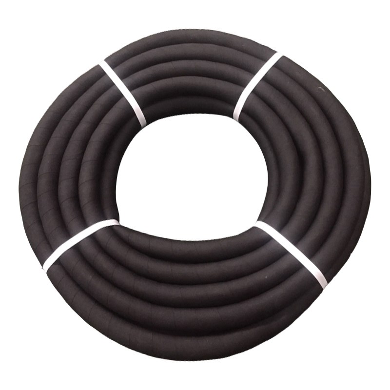 德瑞斯光面橡胶管水管软管耐高温耐油耐热高压蒸汽夹布缠绕编织管 - 图3