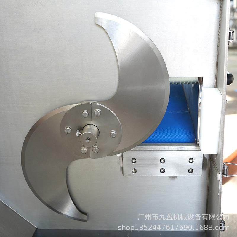 新款腊肉切片机 连续式广式腊味切片机 腊鸭切块机 切扣肉片机,淘宝优惠券,粉丝福利购,淘宝优惠卷