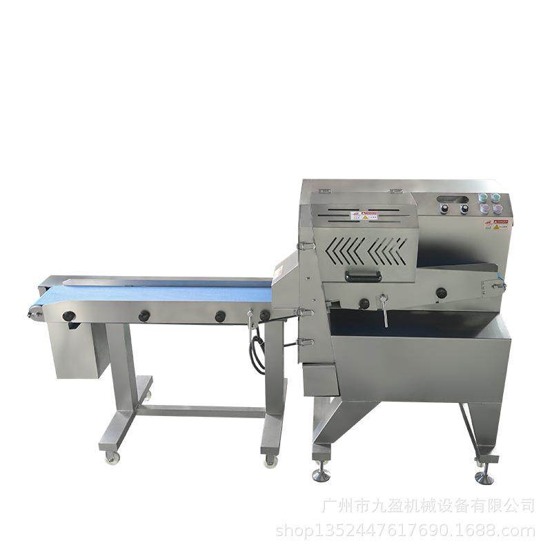 新款腊肉切片机 连续式广式腊味切片机 腊鸭切块机 切扣肉片机,淘宝优惠券,粉丝福利购,淘宝优惠卷