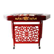 Yangqin Musical Instrument Red Wood Yangqin Manufacturer Direct Sales Beginnings Professional Playing and Appraisal Exam 402 Yangqin Wood Flowers