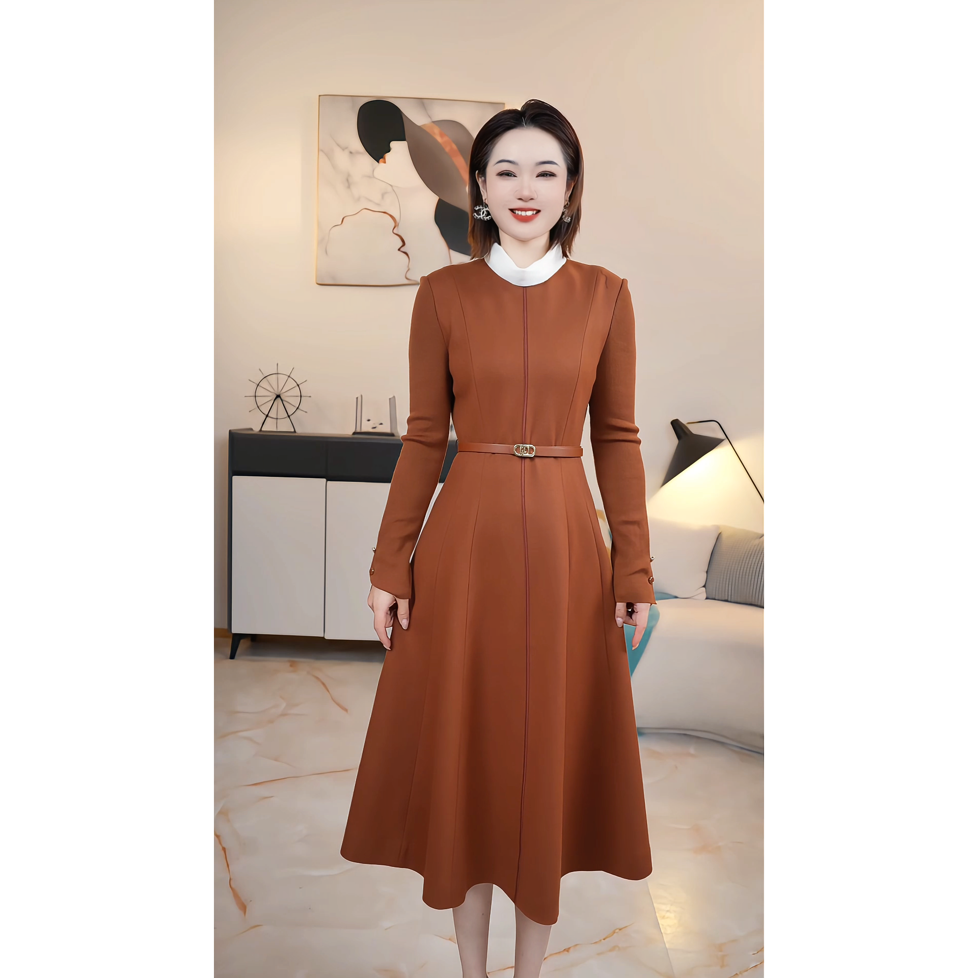 【撤柜清仓】D高端大码原创遮肉显瘦连衣裙 DA81,淘宝优惠券,粉丝福利购,淘宝优惠卷