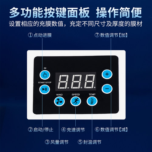 葫芦膜充气机器气泡膜气泡枕气泡袋葫芦泡包装膜填充袋快递气泡机 - 图1
