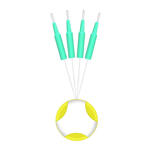 竿稍主线防缠绕太空管竿稍套管防缠豆防止竿尖主线缠绕钓鱼小配件 - 图3