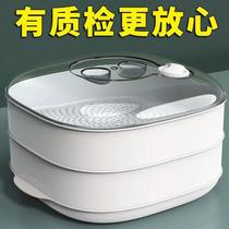 MICROWAVE OVEN SPECIAL STEAM CAGE UTENSIL HEATING CONTAINER MULTIFUNCTION STEAM BOX RISER STEAMING PAN BOWL HOME STEAM STEAMED BUNS DUMPLINGS