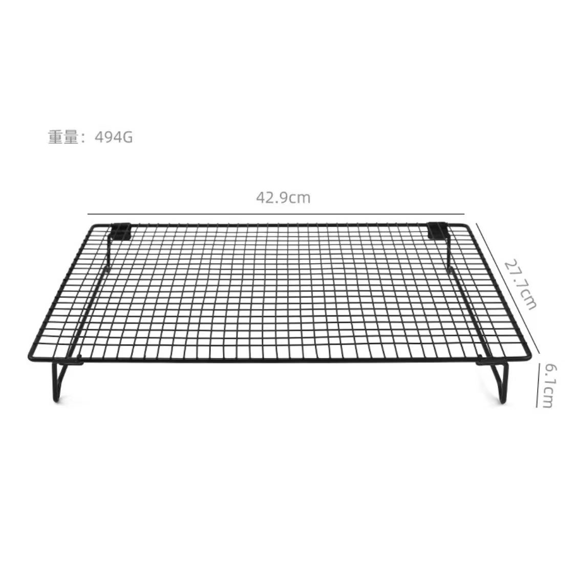 戚风蛋糕冷却架面包冷凉架不粘可折叠加高烘焙置物笔记本散热架 - 图2