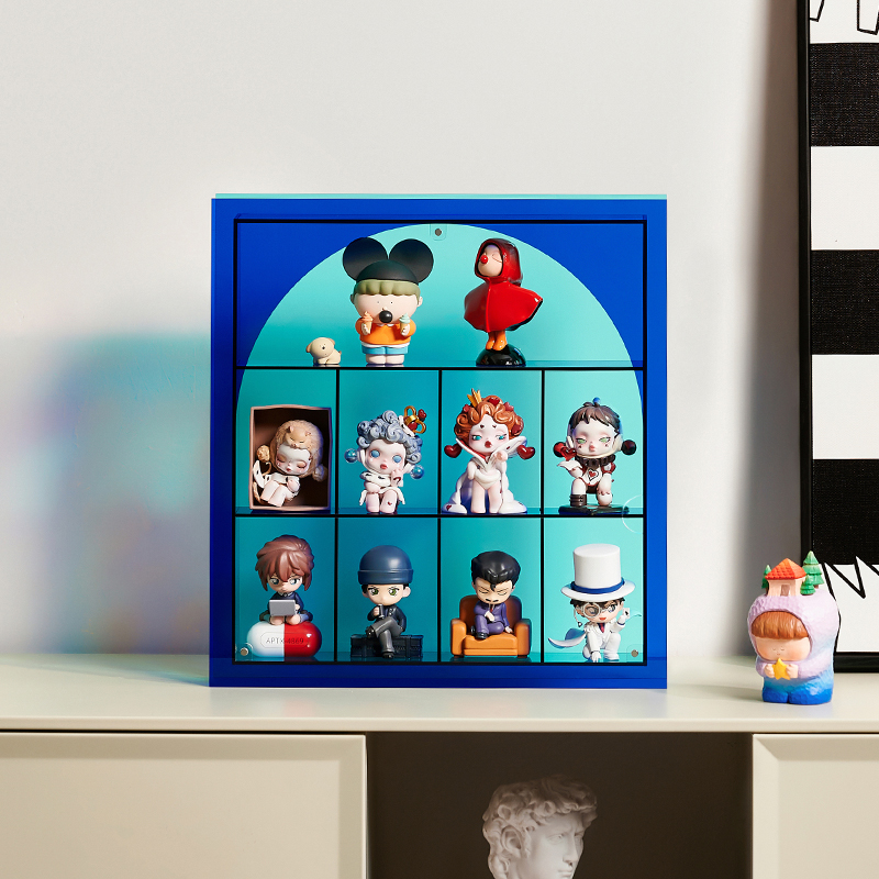 Acrylic blind box figure storage box with large capacity