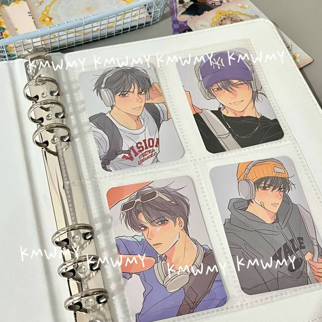 Cortical SEVENTEEN animal party card book a5 high-value small card storage book cartoon loose-leaf star chase album