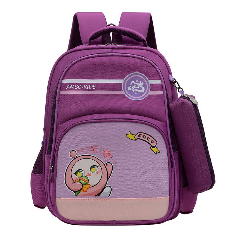 蛋仔派对书包小学生可爱女孩减负儿童轻便护脊双肩背包送笔袋耐脏