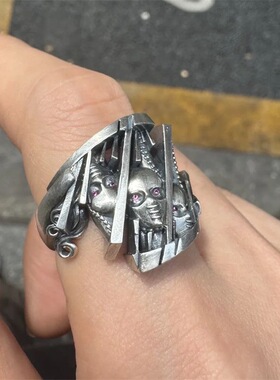 新款马年飙马野郎 D4C 指环JOJO 的奇妙冒险瓦伦泰二次元周边戒指