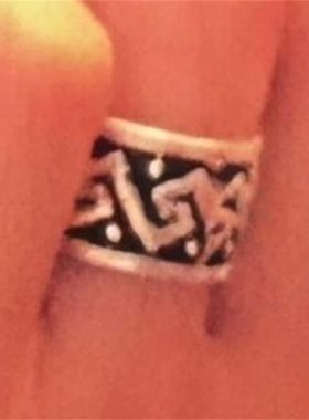 新款乌鸦张耀扬Roy同款戒指做旧复古个性时尚简约百搭高级感指环