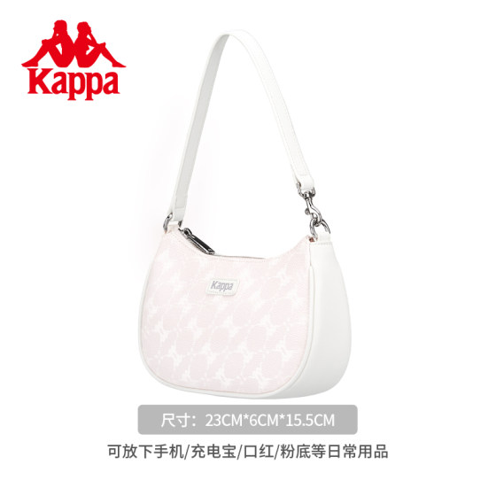Kappa shoulder bag leather texture fabric