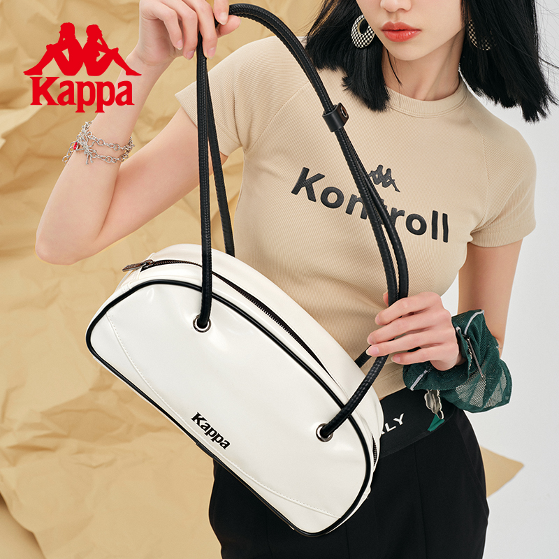 年新款正品枕头包腋下保龄球包时尚单肩手提包女 卡帕 Kappa 22 年新款正品枕头包腋下保龄球包时尚单肩手提包女 卡帕 Kappa 22