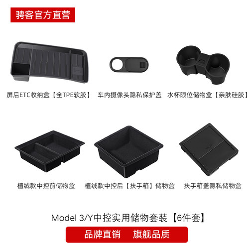 适用特斯拉modelY/YL/3焕新摄像头保护盖贴内置汽车内饰改装配件 - 图3