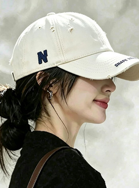 大头围鸭舌帽棒球帽女
