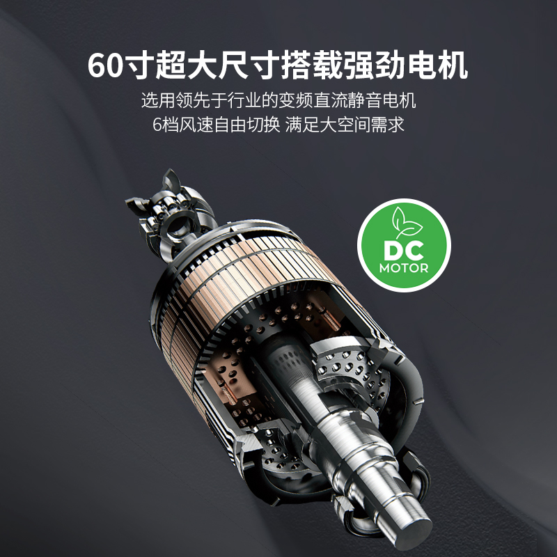 Lucci Air 家用澳洲品牌实木轻奢简约现代LED客厅吊扇灯 - 图1