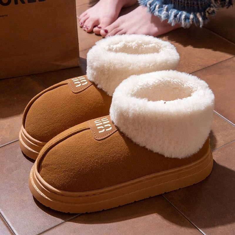 高帮棉拖鞋女款冬季包跟室内家居2025新款防滑保暖毛绒棉鞋女外穿,淘宝优惠券,粉丝福利购,淘宝优惠卷