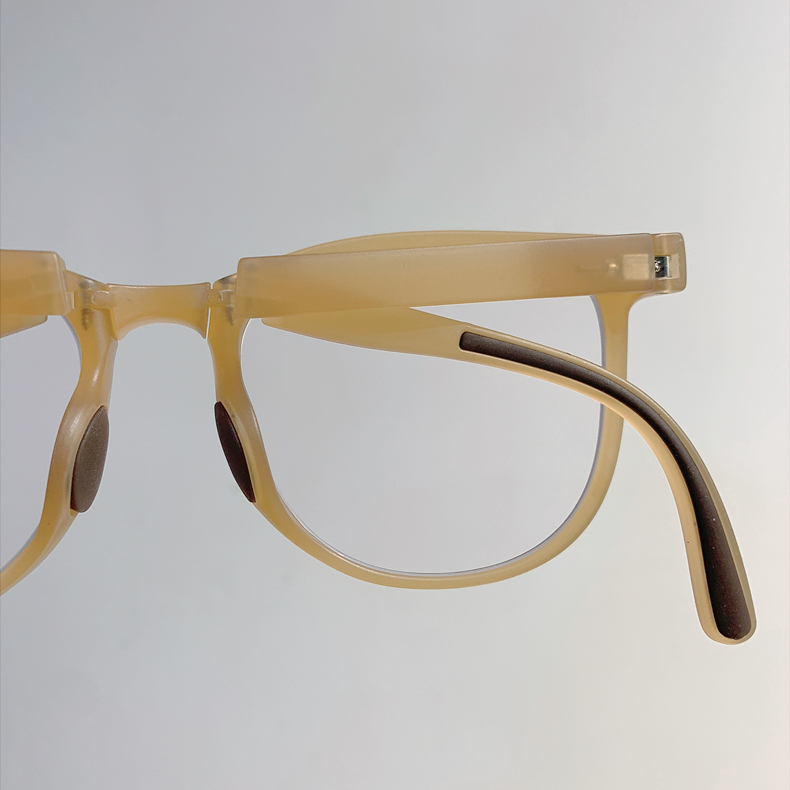 折叠近视眼镜女可配度数抗蓝光辐射护眼平光镜装饰素颜神器眼镜框 - 图2