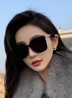 女款墨镜显瘦欧美方形