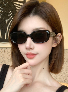 2024新款防紫外线墨镜女款高级感复古个性海边度假街拍太阳镜男潮