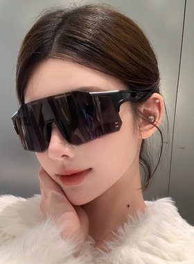 墨镜女骑行防紫外线炫彩滑雪护目镜男运动登山高级感新款太阳眼镜