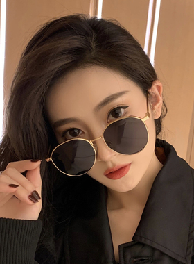 金丝多边形男士开车潮配太阳镜