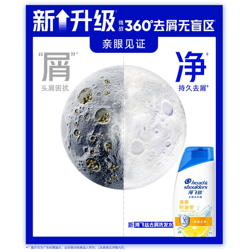 【经典新升级】海飞丝去屑洗发水/清爽控油洗头膏/柔顺洗发露任选 - 图0