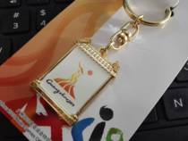 (Lingang loft) Key buckle with original spoon clasp National Games Key Packaging Official LOGO Guangzhou Asia