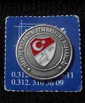 (Lingang loft) Ice Team Emblem Winter Odeis slide Table Mission Badge Land Badge Winter Olympics Turkey Chapter