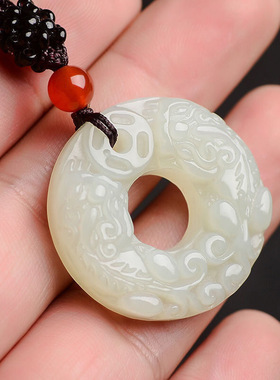 阿富汗白玉貔貅平安男女毛衣