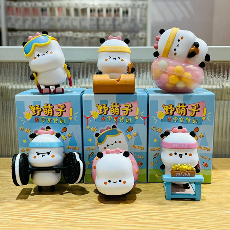 漫博潮玩 萌力星球 野萌子零食特训系列 盲盒手办摆件 天猫优惠券折后￥15.9包邮（￥39.9-24）