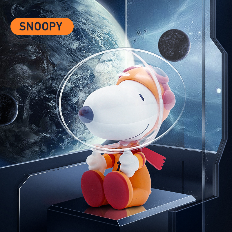 SNOOPY史努比太空旅行盲盒动漫玩具周边潮流创意礼物公仔收藏摆件 - 图1