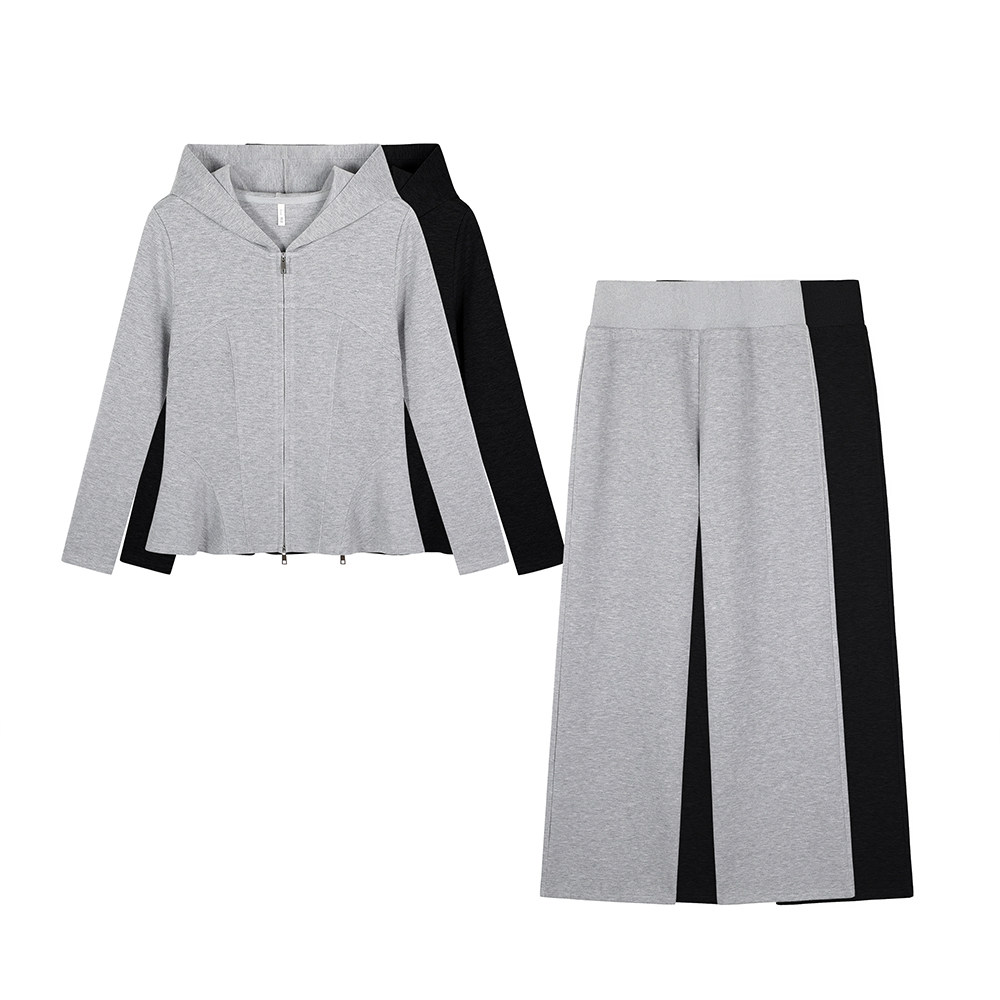 CHANGE大码女装胖mm休闲松弛感收腰卫衣裤子两件套新款修身套装,淘宝优惠券,粉丝福利购,淘宝优惠卷