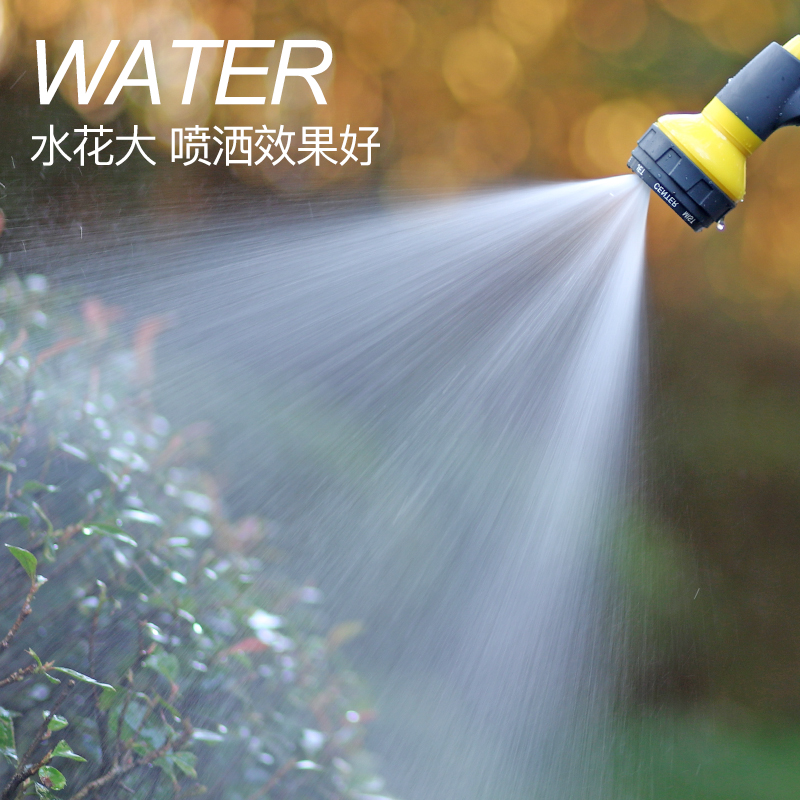 家用便携式自来水龙头洗车浇花洗地神器高压强力喷水枪带水管套装