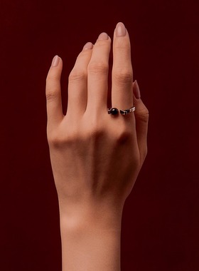 tripletipsy玛瑙戒指许嵩同款