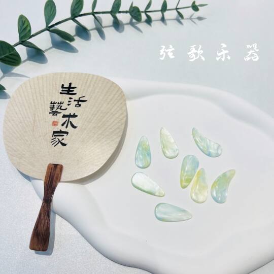 Caibei guzheng nail plate storage set