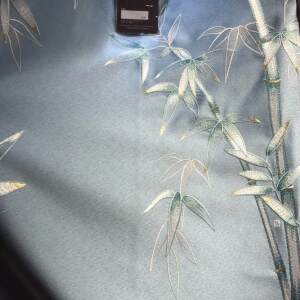 摩力克中古风苏绣刺绣窗帘新中式新款客厅卧室遮光高精密客厅定制