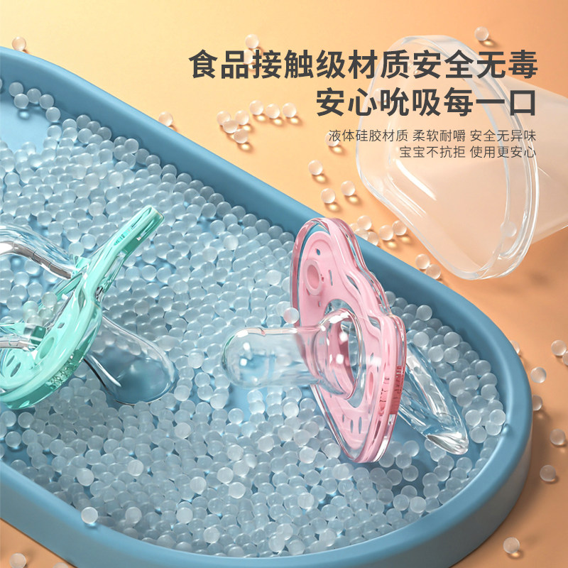 安抚0 6个月一岁以上一3月1奶嘴 贝思卡儿奶嘴/安抚奶嘴