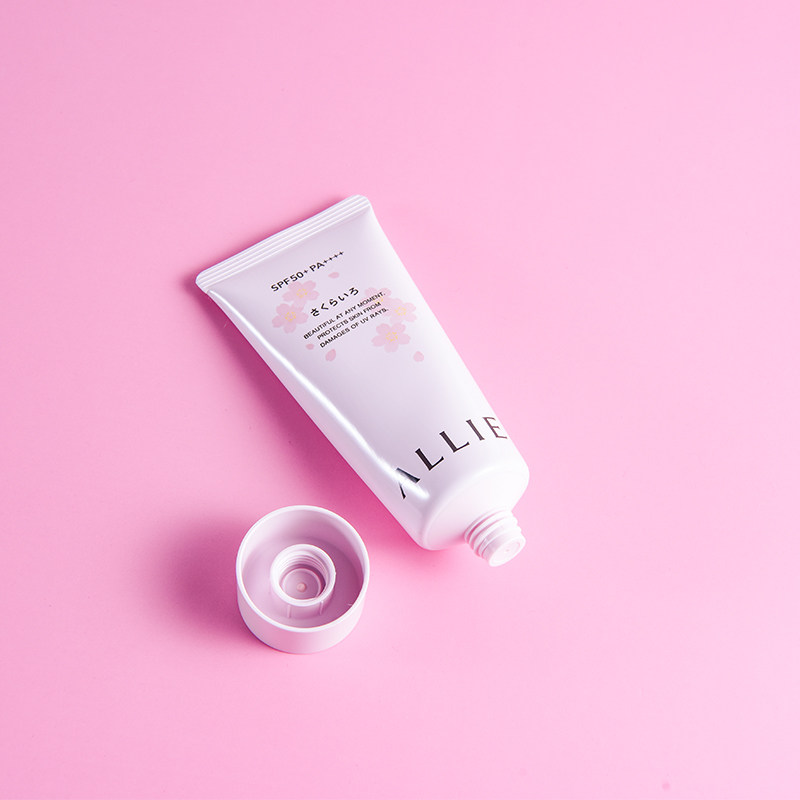 日本allie嘉娜宝女皑丽粉色防晒霜 老地方海外防晒霜